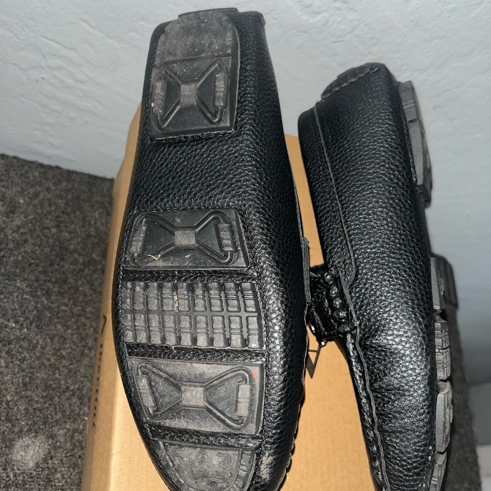 Junior Black Dress Loafers for Kids - Picture 6 of 7